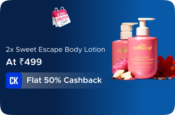 mCaffeine: Buy 2 X Sweet Escape Perfume Body Lotion mCaffeine: Buy 2 X Sweet Escape Perfume Body Lotion